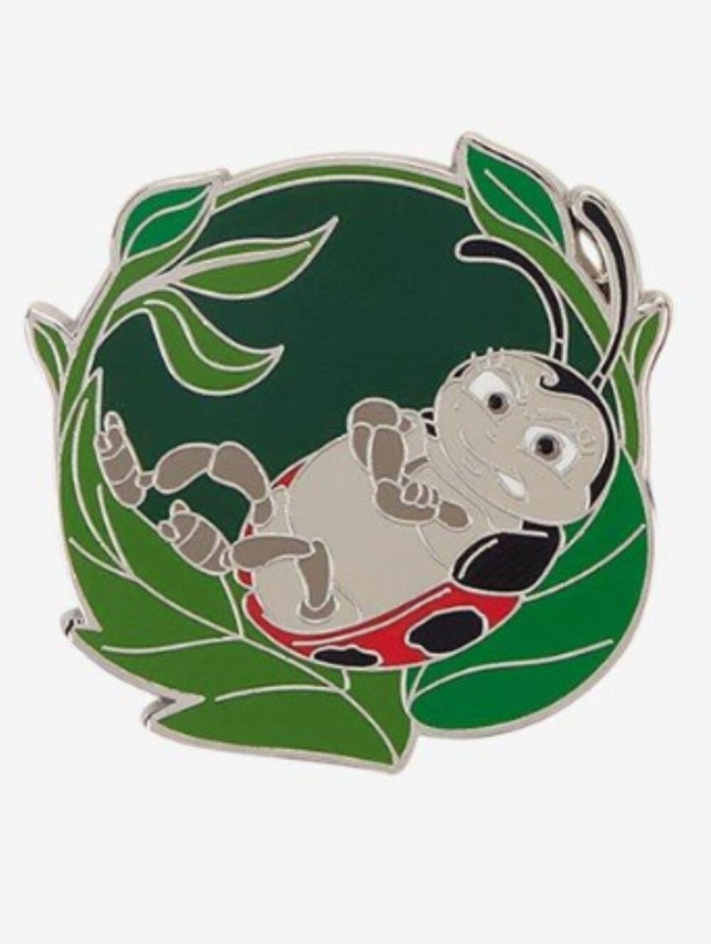 (3/$65) Loungefly Disney Pixar A Bug's Life Pin featuring Francis the ladybug